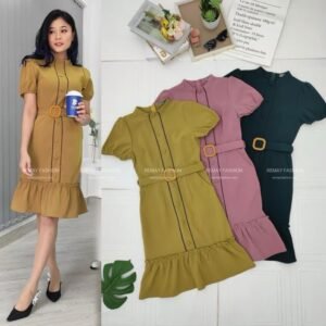 Puff Sleeve Dress