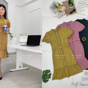 Puff Sleeve Dress